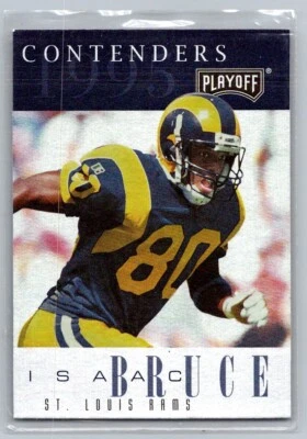 1995 Playoff Contenders #93 Isaac Bruce - Image 1 of 2