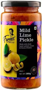 Ferns' Mild Lime Pickle, 380 G - Picture 1 of 12