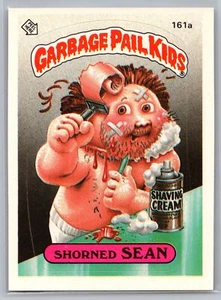 1986 Topps Garbage Pail Kids Series 4 #161a Shorned Sean - Picture 1 of 2