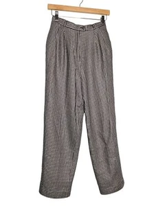 Talbots Silk Blend Women’s Dress Pants Houndstooth Lined 2 Pockets Size 2 - Picture 1 of 9