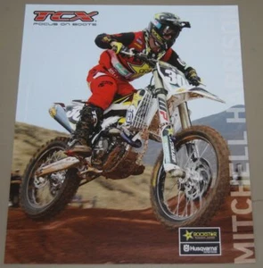 2018 Mitchell Harrison TCX Husqvarna FC 250 AMA Supercross Motocross Hero Card - Bild 1 von 1