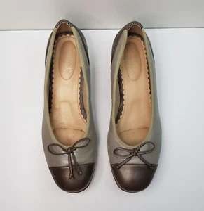 HOTTER IDYLLIC SIZE 5.5UK EU38.5 WOMENS SLIP ON LEATHER BALLET STYLE COURT SHOES - Picture 1 of 21