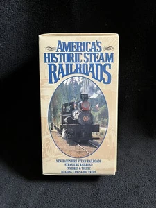 Americas Historic Steam Railroads VHS Box Set, 1995 - Picture 1 of 7