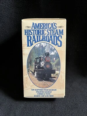 Americas Historic Steam Railroads VHS Box Set, 1995 - Image 1 of 4