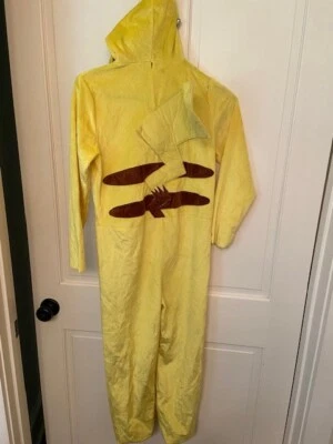 Disfraz Pokemon Pikachu Unisex Niños Con Capucha Talla 8-10 Niños Foto 1 de 3