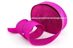 NASTRO CANETE GROS GRAIN MM.15 - COTONE/ACET - ROTOLO DA 10 METRI -MADE IN ITALY - Picture 1 of 31