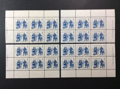 BroadviewStamps Canada #398 MNH VF-XF.  PB1 complete set of 6 stamp PB. - Image 1 of 2
