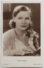 Echtes Original 1930er Schauspielerin Greta Garbo, Ross-Karte