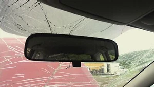 18 SUBARU FORESTER Rear View Mirror W/o Garage Door Opener; W/o Compass - Picture 1 of 1