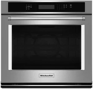 KitchenAid KOSE500ESS 30" Single Wall Oven Even-Heat Convection Stainless Steel - Picture 1 of 6