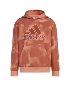 Adidas Big Boys Long Sleeve Fluidity Printed Hoodie, Clay Print, Size S (8), NWT - Picture 1 of 2