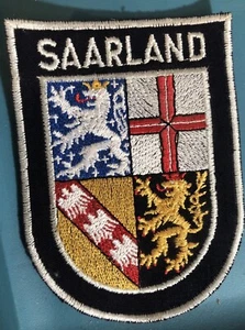 Vintage Saarland Patch Box4 - Picture 1 of 1