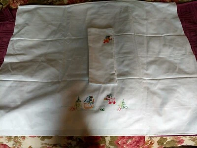 Чехол для кроватки и соответствующая наволочка - Изображение 1 из 4