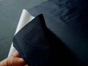 NAVY BLUE -  PREMIUM QUALITY WATERPROOF NYLON FABRIC  - 150grm, 150cm wide - Picture 1 of 1