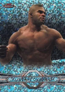Alistair Overeem 2013 Topps Finest UFC Refractors Card #41 Pride FC StrikeForce - Picture 1 of 24