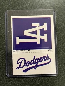Pegatinas de béisbol Fleer de los Dodgers de Los Ángeles y los Yankees de Nueva York - Equipos de la Serie Mundial 2024 - Imagen 1 de 2