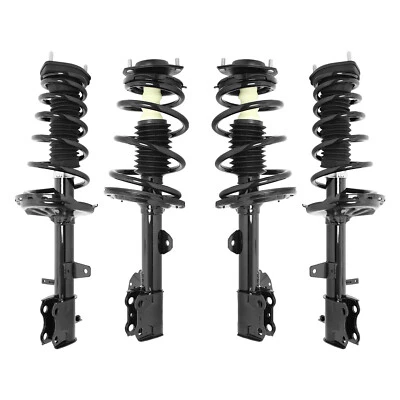 4Pcs Front & Rear Complete Struts shocks for 2008-2013 Toyota Highlander AWD Foto 1 de 4