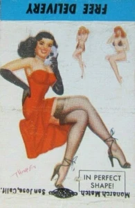 THOMPSON PIN-UP GIRLIE 1956: J.B.s Barbecue (BBQ) (LOS ANGELES, CALIFORNIA) -F17 - Imagen 1 de 3