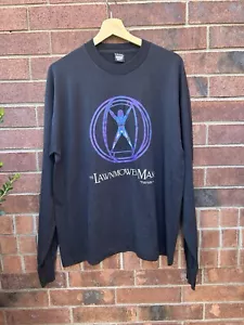 Vintage The Lawnmower Man T-Shirt Size XL 1992 Made In Usa Long Sleeve Movie 90s - Picture 1 of 10