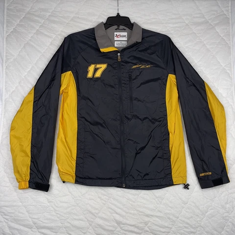 Chase Authentics Nascar Jacket Matt Kenseth Black #17 Dewalt Racing Full-Zip M Cover