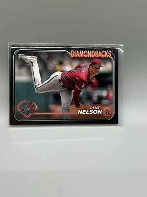 Ryne Nelson /73 Black Border Parallel 2024 Topps Series One - Image 1 of 2