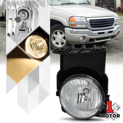 LH Driver Side OE Style Replacement Fog Light Bumper Lamp for 05-07 GMC Sierra - Image 1 of 4