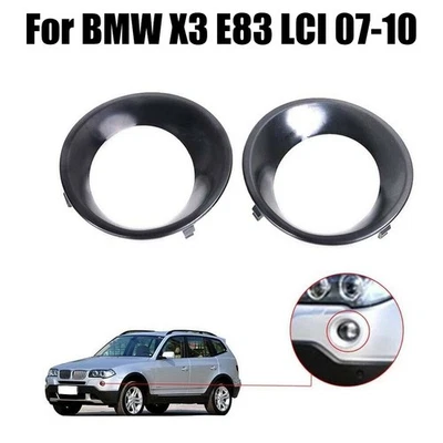Quality Fog Light Cover Fog Lamp Cover 51113423790 Accessories Front 1 Pair - Image 1 of 4