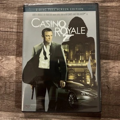 Casino Royale DVD 2007 2-Disc Set Full Screen James Bond 007 Foto 1 de 4
