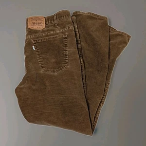 VTG Levi's 517 Brown Corduroy Jeans Pants Bootcut 38x30   - Picture 1 of 10