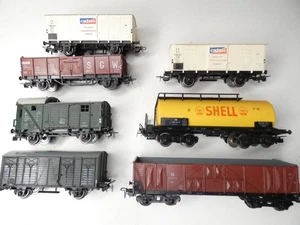 7 Güterwagen von Piko alt H0 - Bild 1 von 4