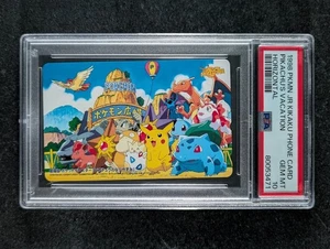 1998 Pokemon Pikachu's Holiday Jr. Kikaku Phone Card Horizontal Vintage PSA 10 - Bild 1 von 3