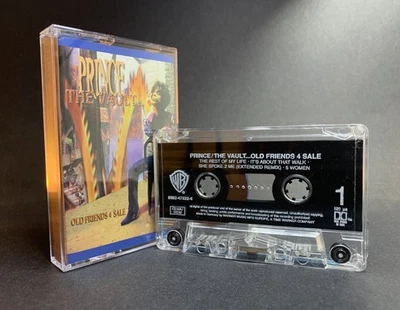 Prince THE VAULT OLD FRIENDS 4 SALE Cassette**EX/NEAR MINT CONDITION** 1999 RARE - Image 1 of 4