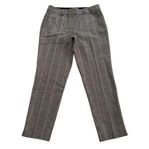 Talbots Hampshire Ankle Houndstooth Print Business Casual Career Pants Women’s 8 - Picture 1 of 14