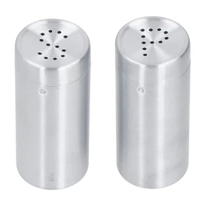 2pcs Spice Stainless Steel Pepper Shaker Kitchen Tool Salt Sugar Spice Pepper... - Picture 1 of 8