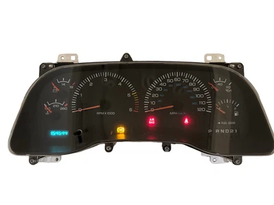 Cuadro de instrumentos velocímetro 98 99 00 Dodge Dakota medidores de panel 154.544 millas Foto 1 de 4