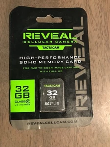 Tactacam FS32GB Reveal Full Size 32 GB SD Card BRAND NEW - Picture 1 of 2