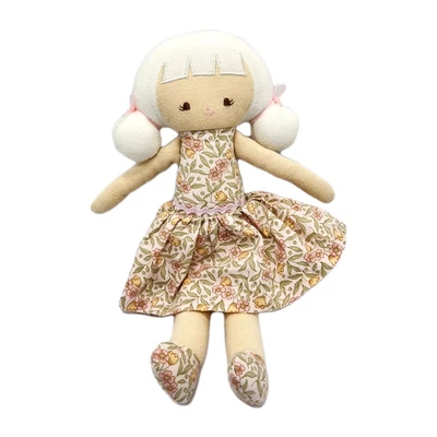 Alimrose Designs Vestido Floral Muñeca Peluche Suave Bebé Juguete de Juego (30 cm 12") Foto 1 de 4