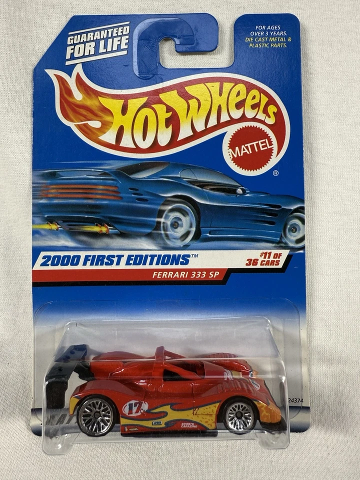Unopened Hot Wheels 2000 First Editions Ferrari 333 SP