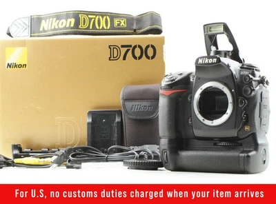 Nikon D700 *Battery Grip MB-D10* 12.1 MP Full Frame DSLR Camera From JAPAN - Image 1 of 4