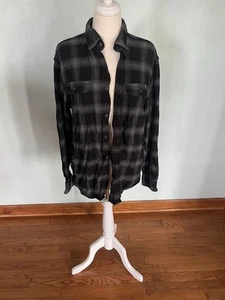 Camisa de otoño George para hombre a cuadros con botones cierre frontal manga larga talla 38-40 - Imagen 1 de 6