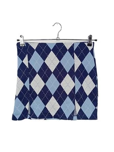 H&M Falda acampanada Mujeres Falda Talla EU 36 azul-gris claro look casual - Imagen 1 de 5