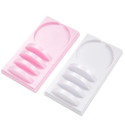 Eyelashes Extension Tools Individual Glues Pallet Jade Pad Eyelashes Measure Pad - Image 1 of 4