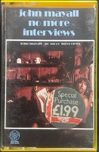 John Mayall - No More Interviews 1979 UK DJM Records ~ DJH 40564 Yellow Shell - Picture 1 of 6