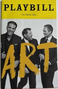 Art - Opening Night Broadway Playbill - Sep 2025 - Corden, Harris Cannavale - Picture 1 of 3
