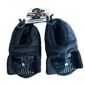 Disney Star Wars Slippers Darth Vader Child Size Medium 7-8 NEW w/Tags - Picture 1 of 3