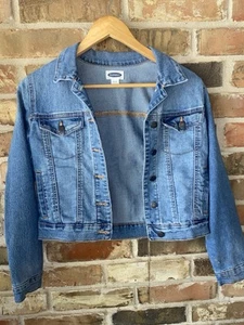 Old Navy denim jean jacket girls XL 14-16 - Picture 1 of 5