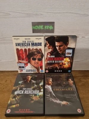 American Made / Jack Reacher + Never Go  (DVD X4) Tom Cruise Bundle [R2] [UK] - Image 1 of 4