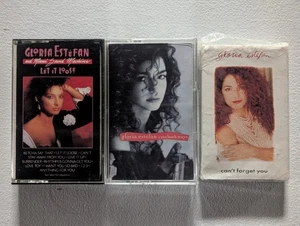 GLORIA ESTEFAN & MIAMI SOUND MACHINE Cassette Lot: Let It Loose, Cuts Both Ways - Picture 1 of 8