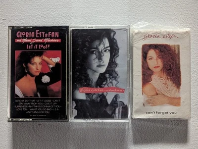 GLORIA ESTEFAN Cassette Tape Lot Let It Loose Cuts Both Ways MIAMI SOUND MACHINE - Image 1 of 4