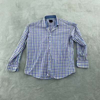 Linea Uomo Shirt Long Sleeve Button Down Mens 2XL Colorful 3922 - Image 1 of 4